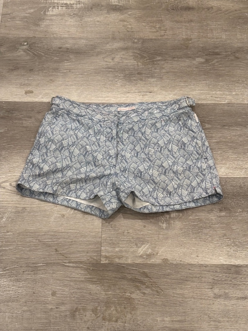 Orlebar Brown Bulldog Swim Shorts Teal Tailored Portugal Womens 4